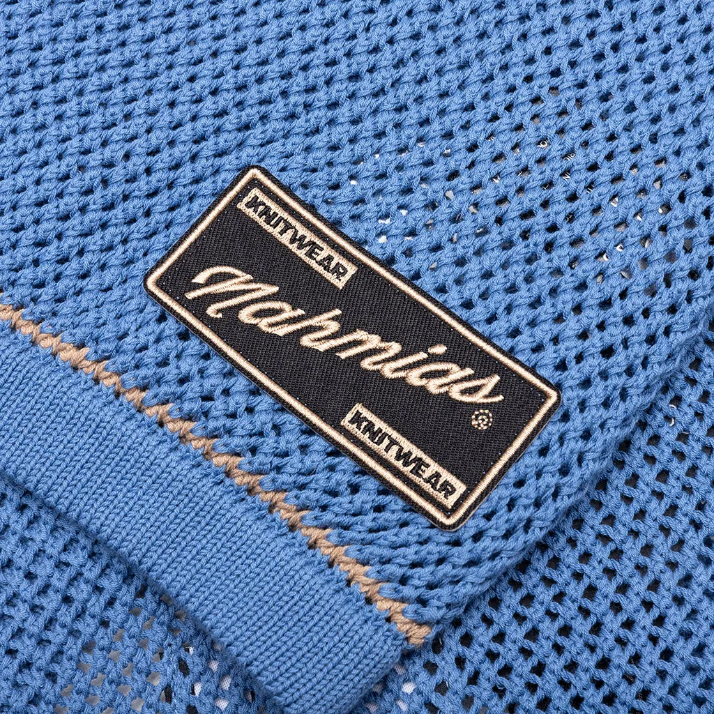 24 Football Knit Shirt - Light Blue