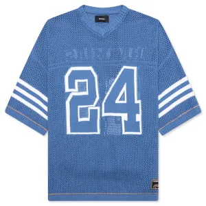 24 Football Knit Shirt - Light Blue