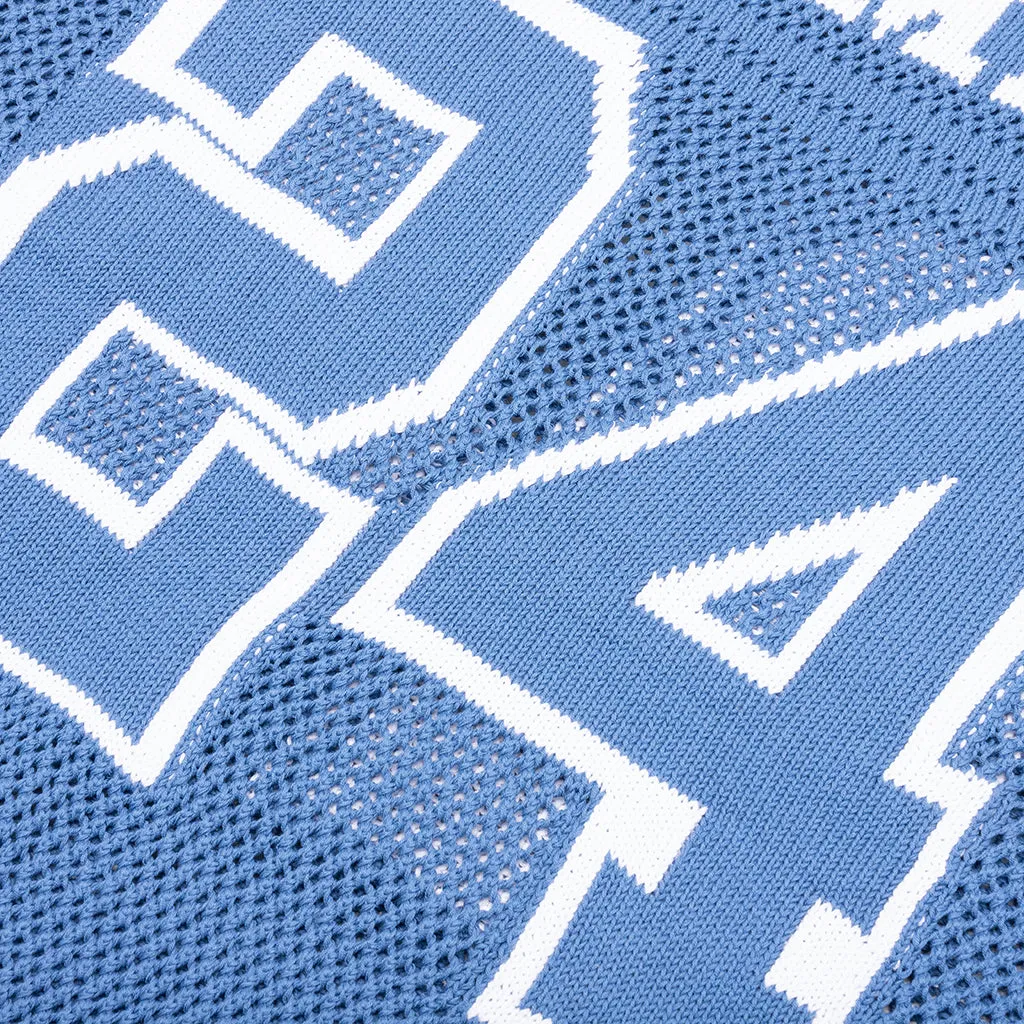 24 Football Knit Shirt - Light Blue