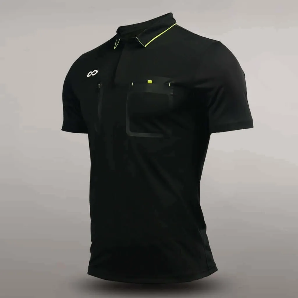 Balance Referee Suit - Customized Men's Soccer Uniform - Vinyl Print