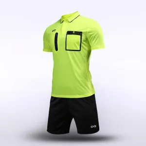 Balance Referee Suit - Customized Men's Soccer Uniform - Vinyl Print