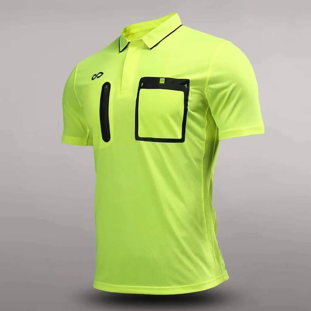 Balance Referee Suit - Customized Men's Soccer Uniform - Vinyl Print