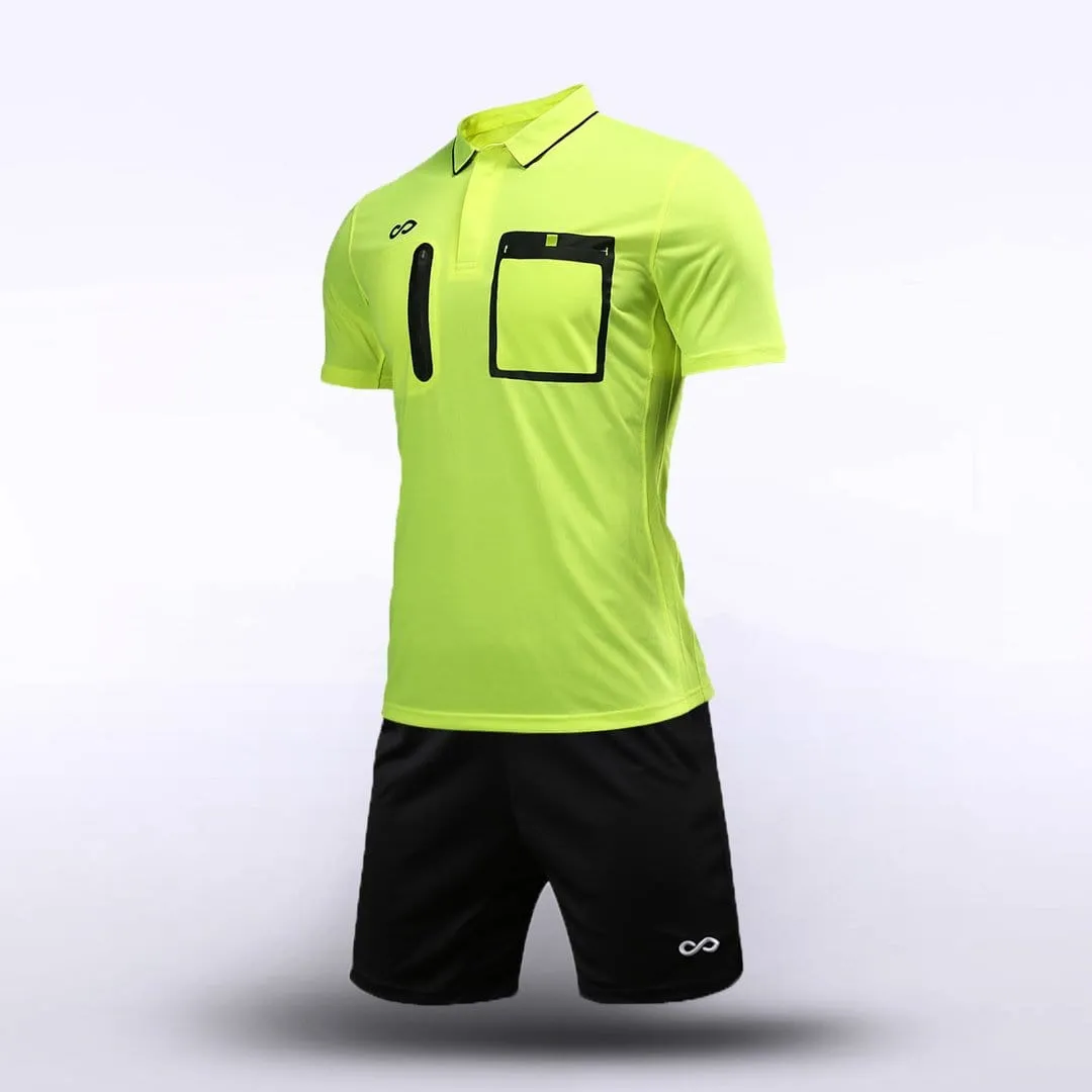 Balance Referee Suit - Customized Men's Soccer Uniform - Vinyl Print