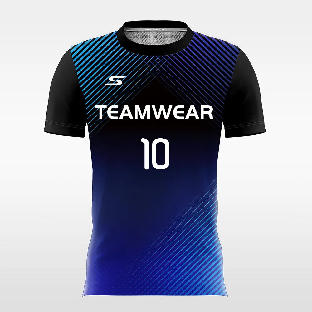 Blue Sea - Customized Men's Sublimated Soccer Jersey