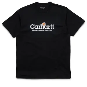 Carhartt WIP Label Script Tee - Black