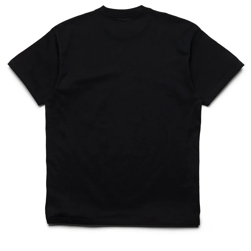 Carhartt WIP Label Script Tee - Black
