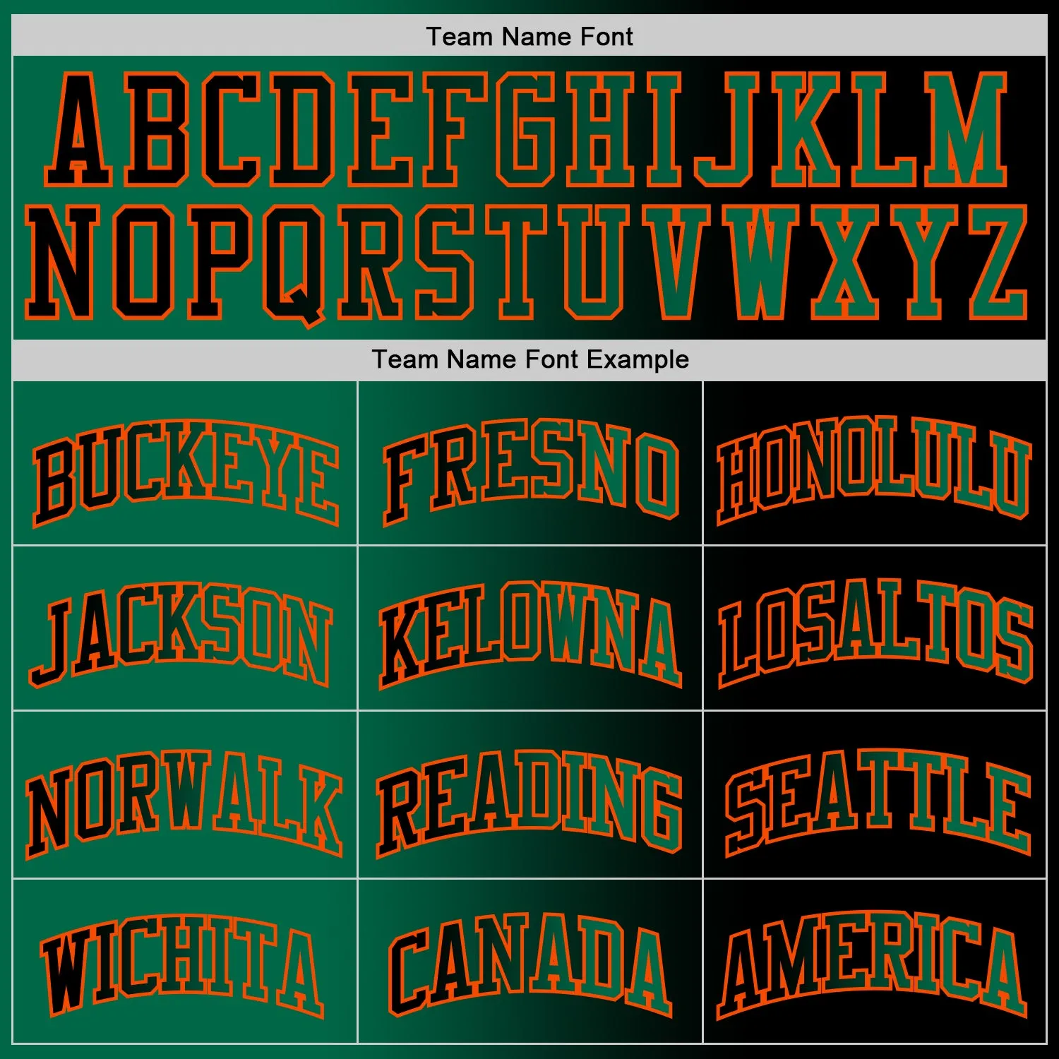 Custom Black Kelly Green-Orange Authentic Gradient Fashion Basketball Jersey