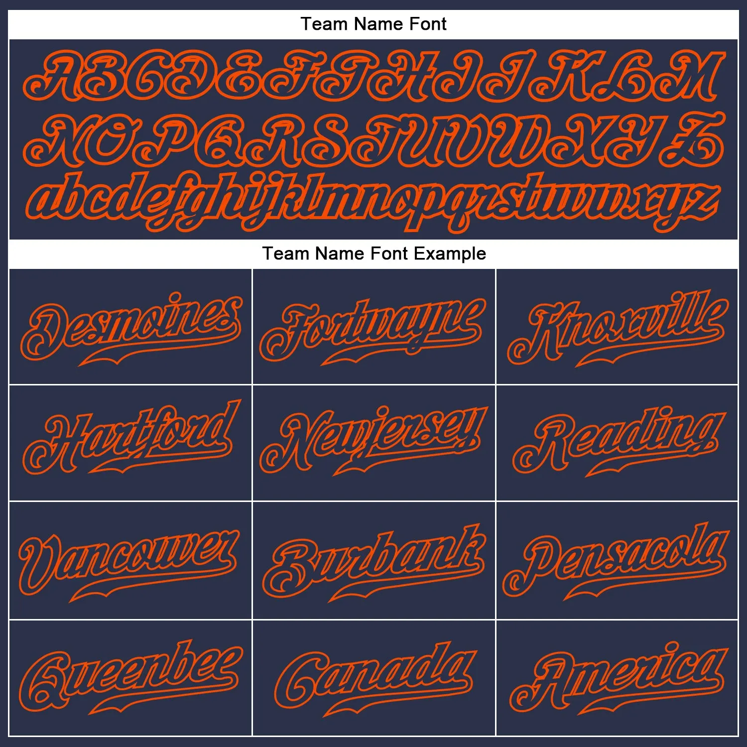 Custom Navy Navy-Orange Authentic Baseball Jersey