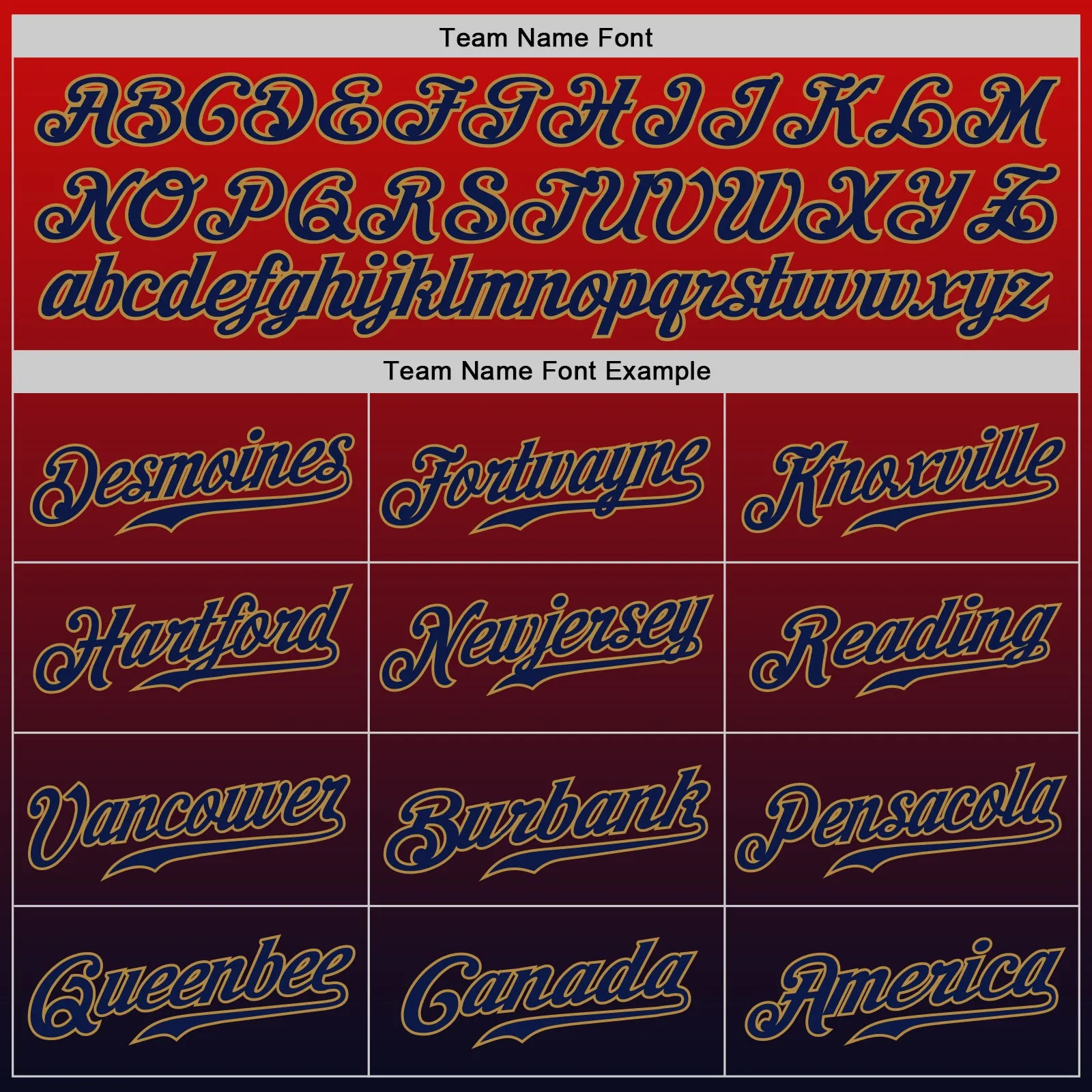 Custom Red Navy-Old Gold Authentic Fade Fashion Baseball Jersey