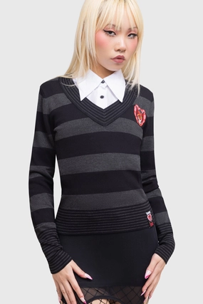 His Infernal Majesty Knitted Top