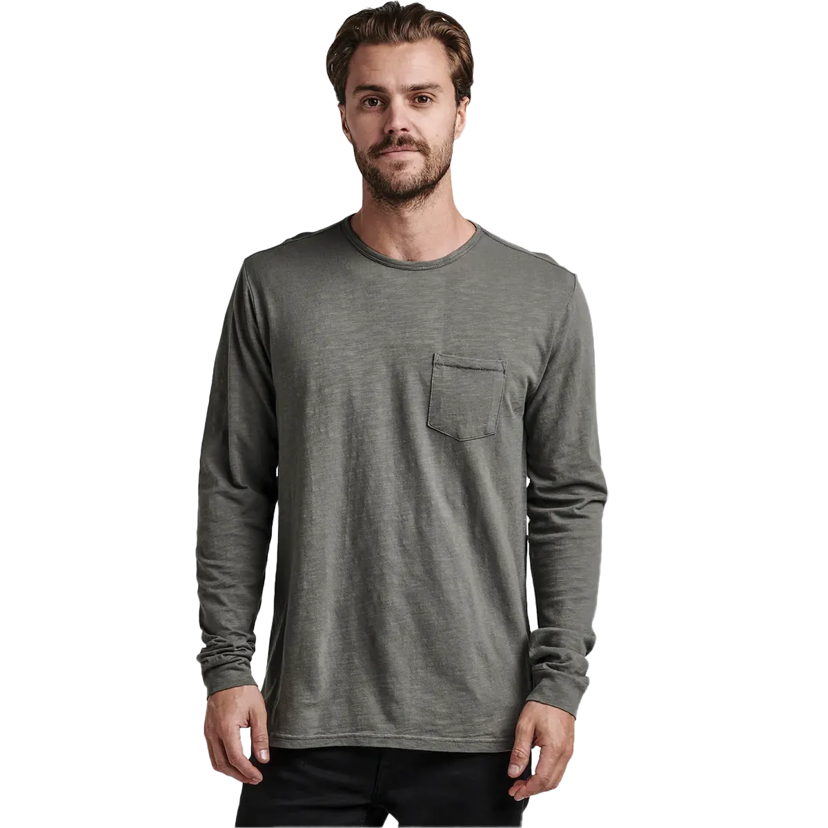 Men's Well Worn Midweight Organic Long Sleeve Tee