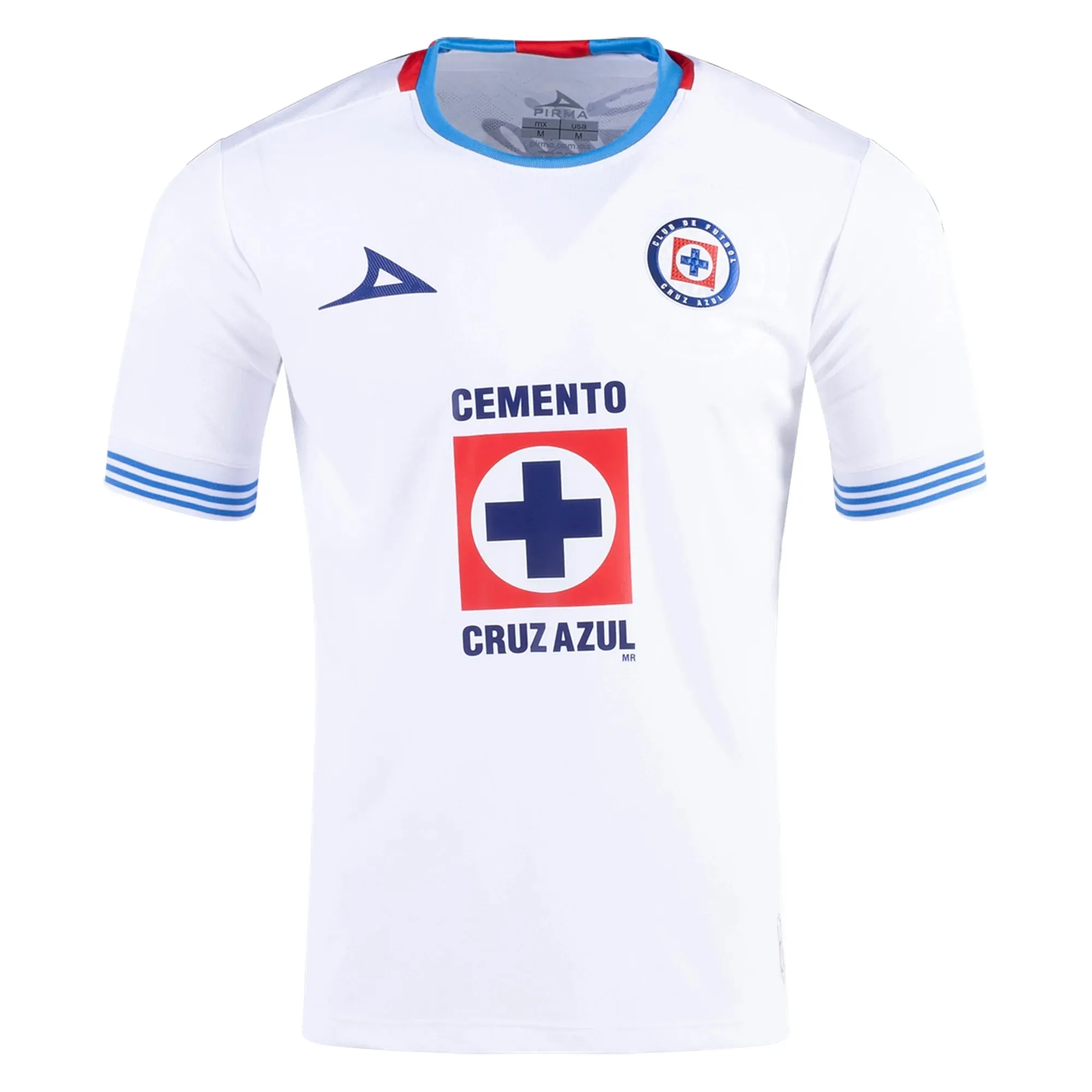 Pirma Andres Montano Cruz Azul Away Jersey 24/25 (White/Blue) (Copy)