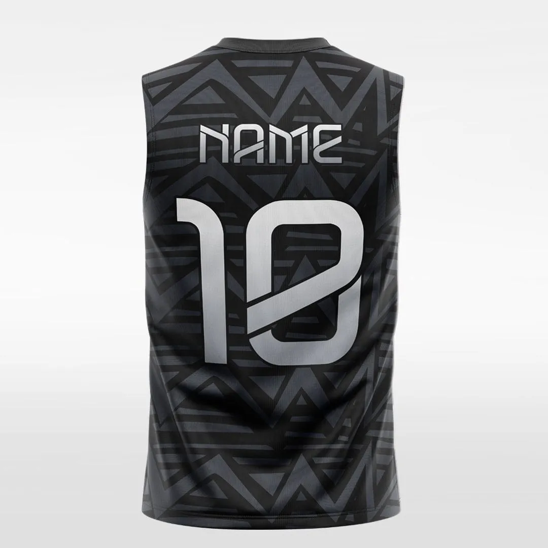 PolarNight 3 - Customized Men's Sublimated Sleeveless Soccer Jersey