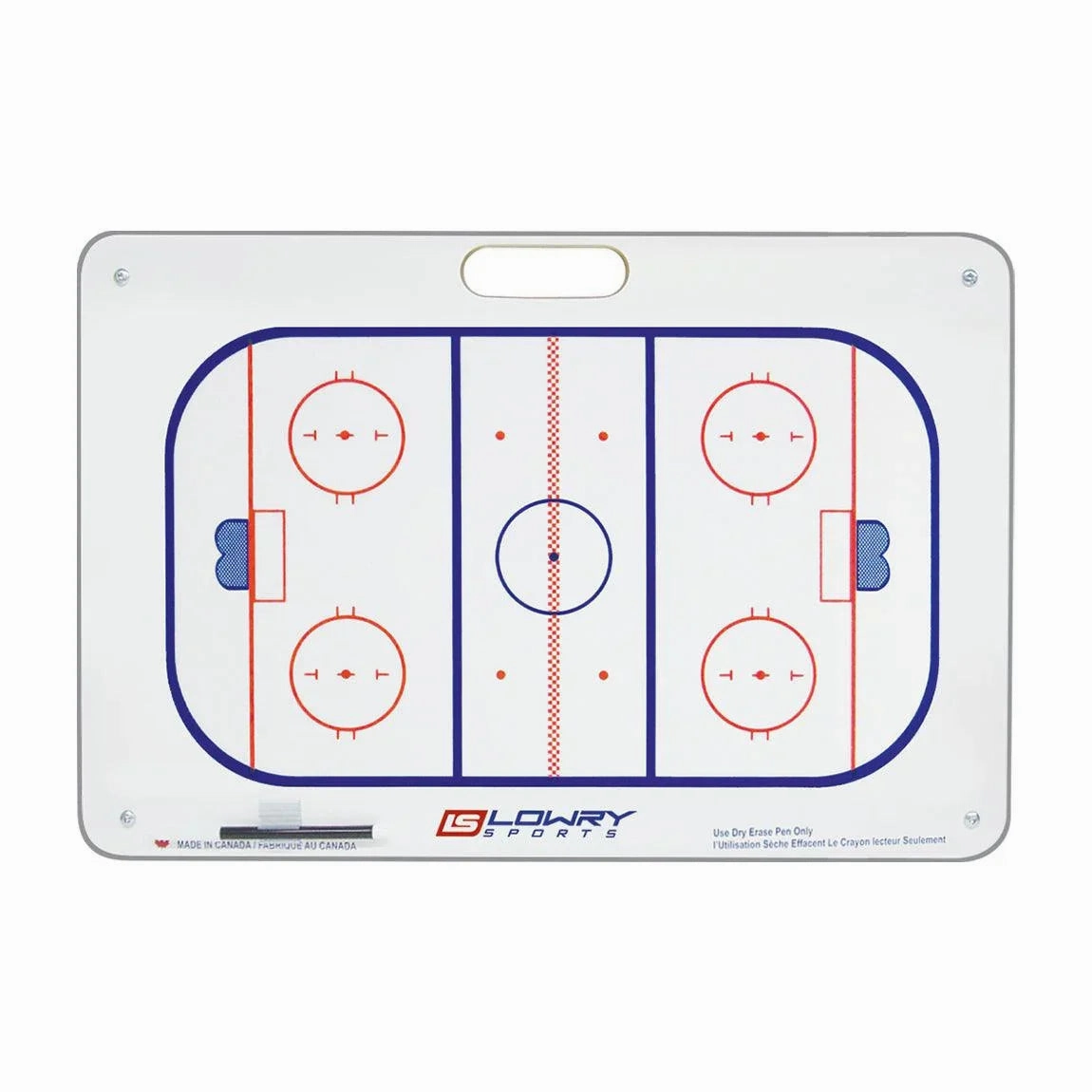 Pro Grade Coaches Board Hockey 2 Sided 10"x 14"