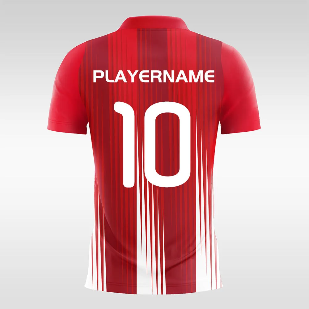Rushing-Headlong-Customized Men's Sublimated Soccer Jersey