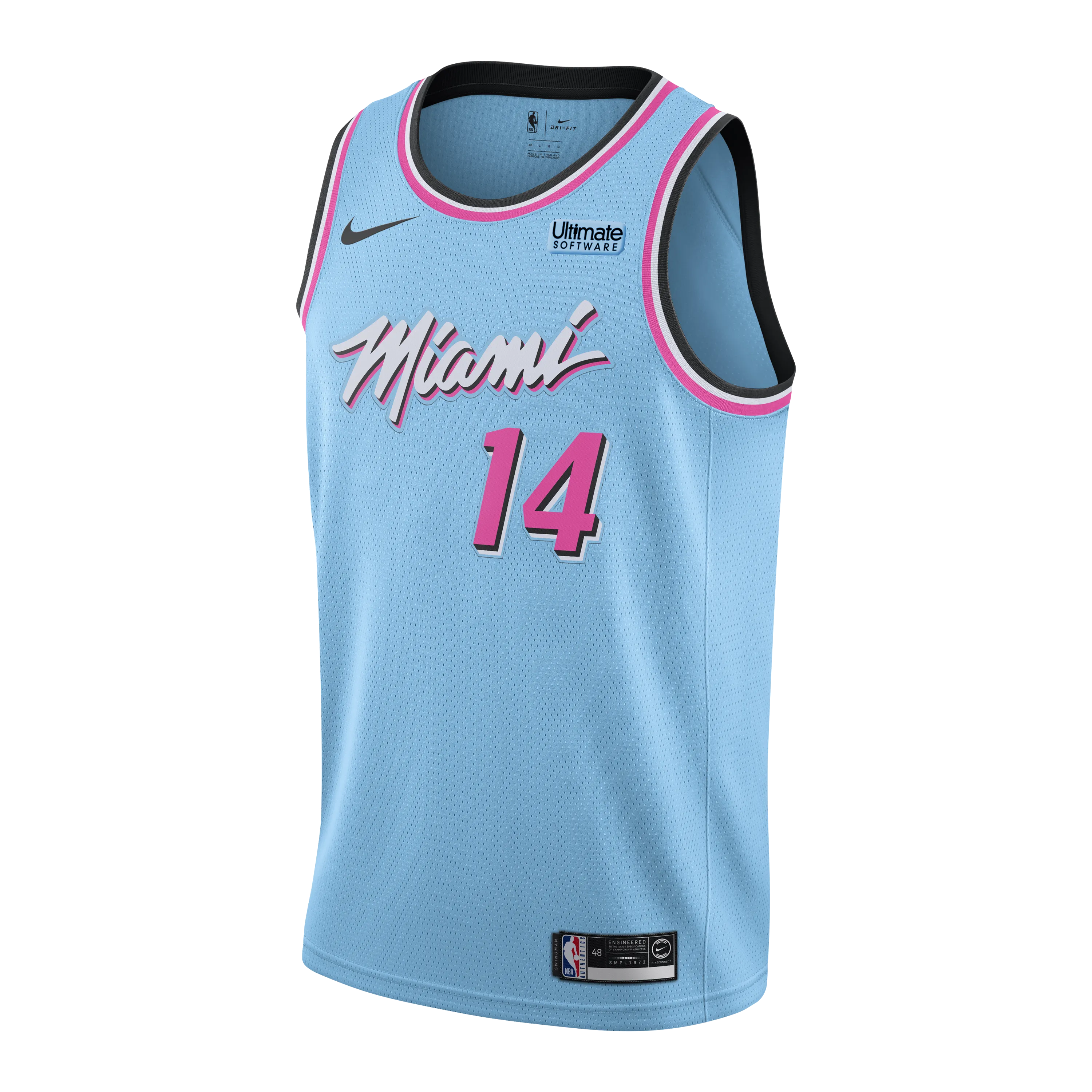 Tyler Herro Nike Miami HEAT ViceWave Swingman Jersey