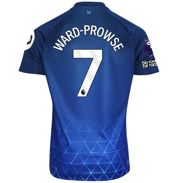 Umbro West Ham James Ward-Prowse Third Jersey w/ EPL   No Room For Racism Patches 23/24 (Navy/Sky Blue)
