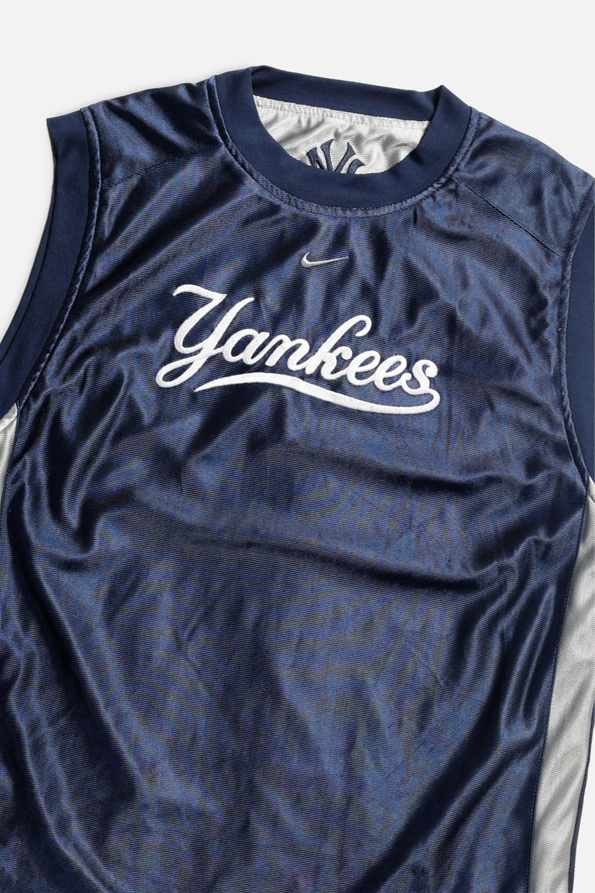 Vintage NY Yankees MLB Reversible Jersey Tank - XL