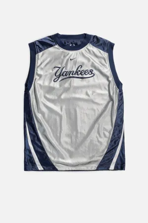Vintage NY Yankees MLB Reversible Jersey Tank - XL